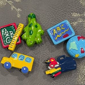 - Teacher Gift Six Button Covers for elementary School Teacher, first day school